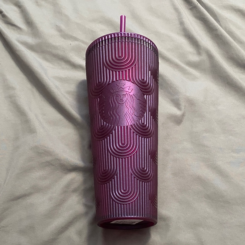 Starbucks Radiant Purple Textured Tumbler